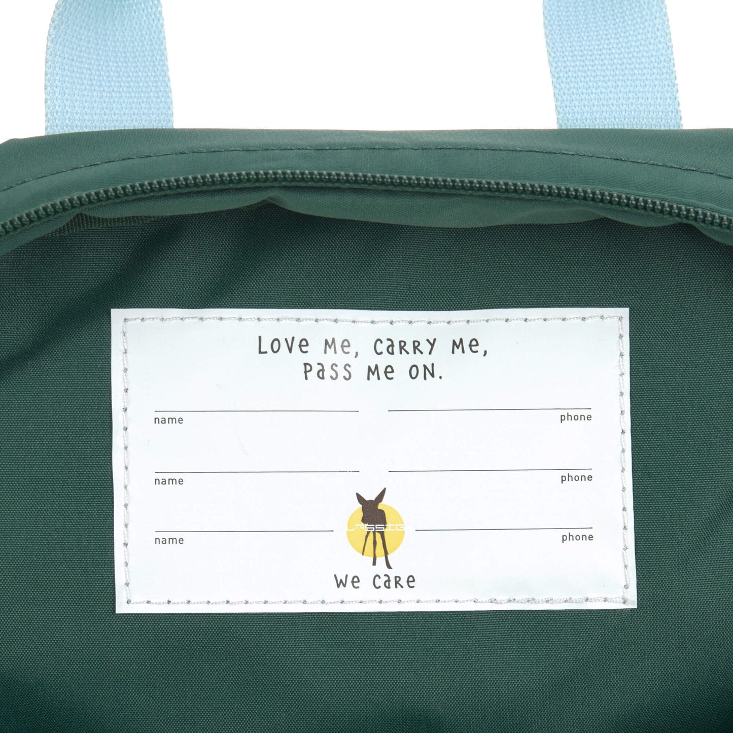 Rucksack Zitrone